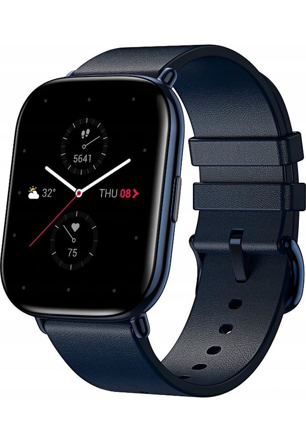 Niebieski zegarek Huami smartwatch