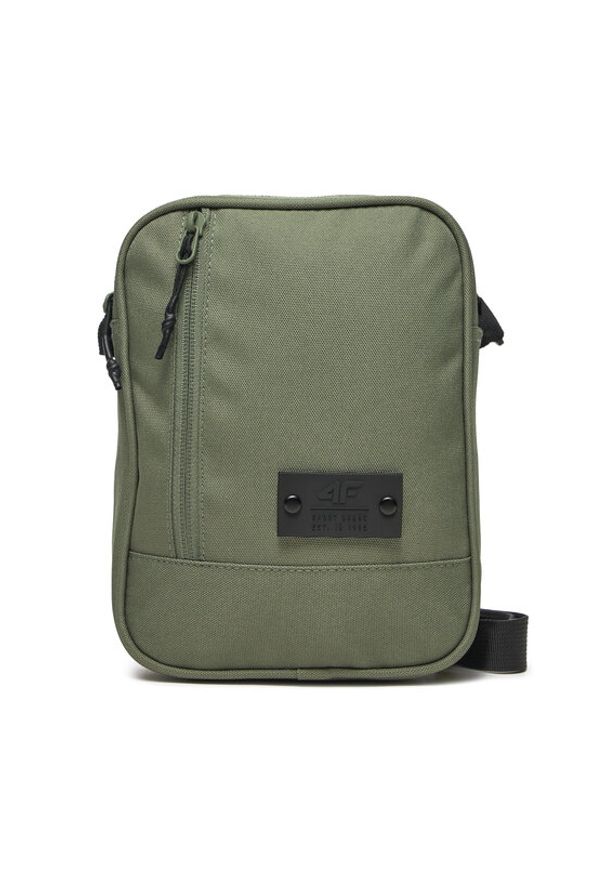 4f - 4F Saszetka 4FWAW24APOUU062 Khaki. Kolor: brązowy. Materiał: materiał