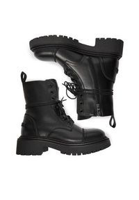 Badura Trzewiki C-70307 Czarny. Kolor: czarny. Materiał: skóra #8