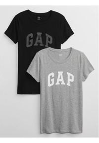 GAP - Gap Komplet t-shirtów 548683-05 Szary Regular Fit. Kolor: szary. Materiał: bawełna
