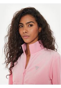 Guess Bluza V3BQ22 KBXI2 Różowy Regular Fit. Kolor: różowy. Materiał: syntetyk #4