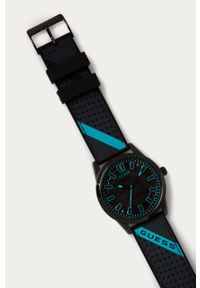 Guess - Zegarek W1300G3. Kolor: czarny. Materiał: syntetyk, tworzywo sztuczne, materiał #3
