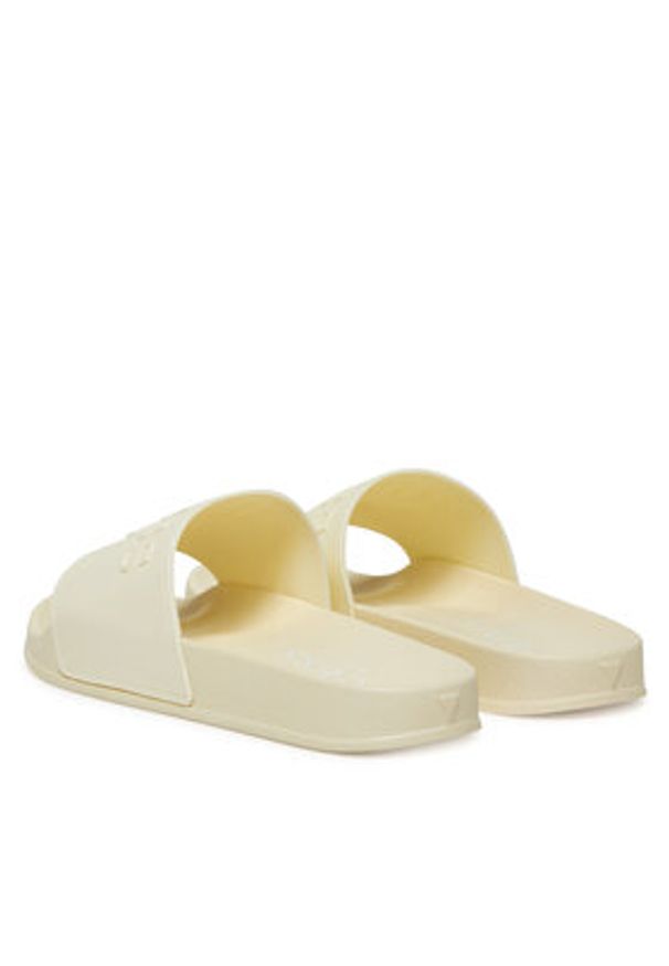 Guess Klapki E5GZ07BB00F Écru. Materiał: syntetyk