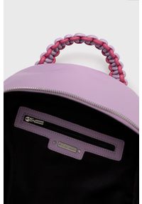 Silvian Heach plecak damski kolor fioletowy duży gładki. Kolor: fioletowy. Wzór: gładki #2