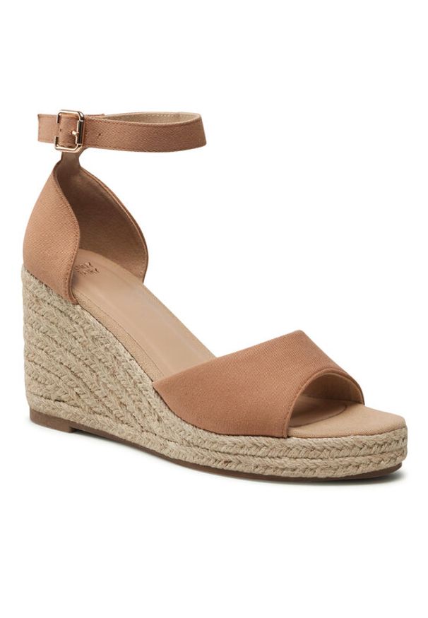 Jenny Fairy Espadryle WFA1764-1A Beżowy. Kolor: beżowy. Materiał: materiał