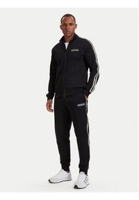 EA7 Emporio Armani Spodnie dresowe 7M002198 AF10377 UC001 Czarny Slim Fit. Kolor: czarny. Materiał: bawełna #3