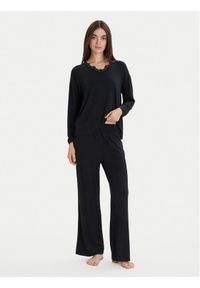 YSABEL MORA - Ysabel Mora Piżama 10773 Czarny Relaxed Fit. Kolor: czarny #1