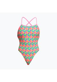 FUNKITA - Strój pływacki jednoczęściowy damski Funkita Strapped In One Piece. Kolor: różowy #1