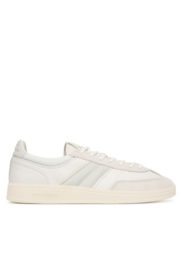 Tommy Jeans Sneakersy The Greenwich Edge EM0EM01615 Écru. Materiał: zamsz, skóra