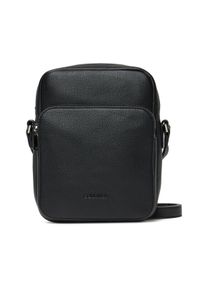 Calvin Klein Saszetka Micro Pebble Crossbody S LV04D3076G Czarny. Kolor: czarny. Materiał: skóra
