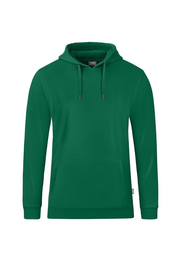 Bluza z kapturem Jako Organic. Okazja: do pracy. Typ kołnierza: kaptur. Kolor: zielony