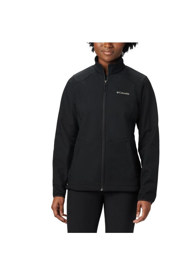 columbia - Kurtka Przejściowa Damska Columbia Kruser Ridge II Softshell. Kolor: czarny. Materiał: softshell. Sport: turystyka piesza