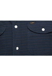 Lee - LEE WORKER SHIRT MĘSKA KOSZULA DŁUGI RĘKAW BRIGHT NAVY L866ZICF. Długość rękawa: długi rękaw. Długość: długie #3