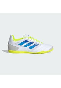 Adidas - Buty Super Sala II IN. Kolor: biały, żółty, niebieski, zielony, wielokolorowy. Materiał: materiał