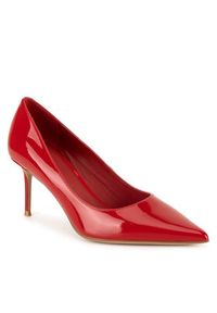 Gino Rossi Szpilki FRIDA-V1525-833-1 Czerwony. Kolor: czerwony. Materiał: skóra, lakier. Obcas: na szpilce #8