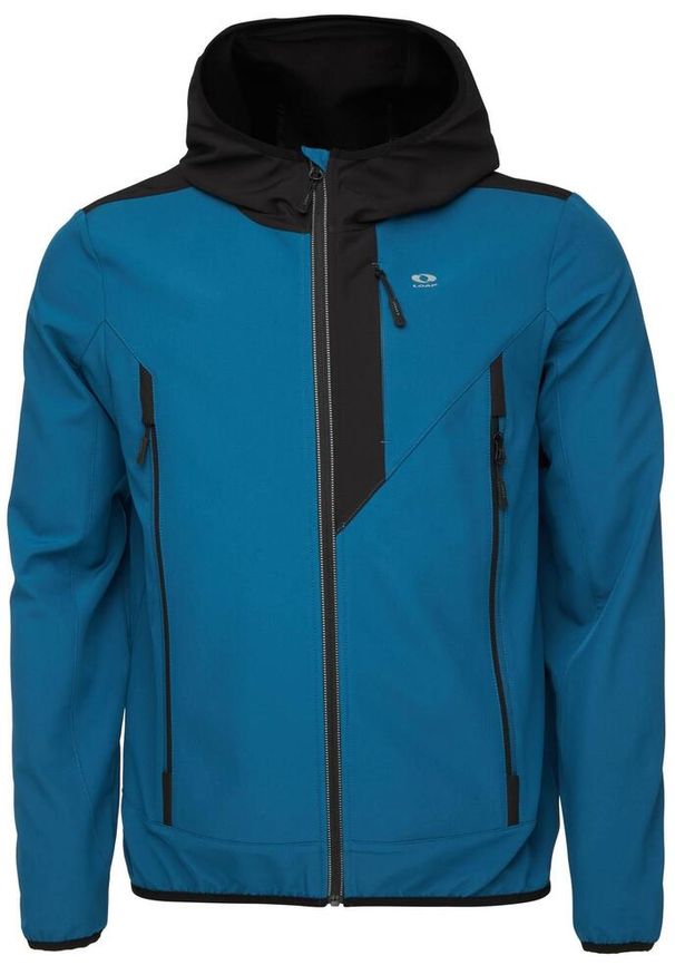 ALPINE PRO - Męska Kurtka Softshell Ursun 2XL Niebiesko/Czarna. Kolor: niebieski. Materiał: elastan, poliester. Sport: turystyka piesza