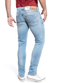 Mustang - SPODNIE MĘSKIE MUSTANG OREGON TAPERED DENIM BLUE 1008768 5000 314 #5