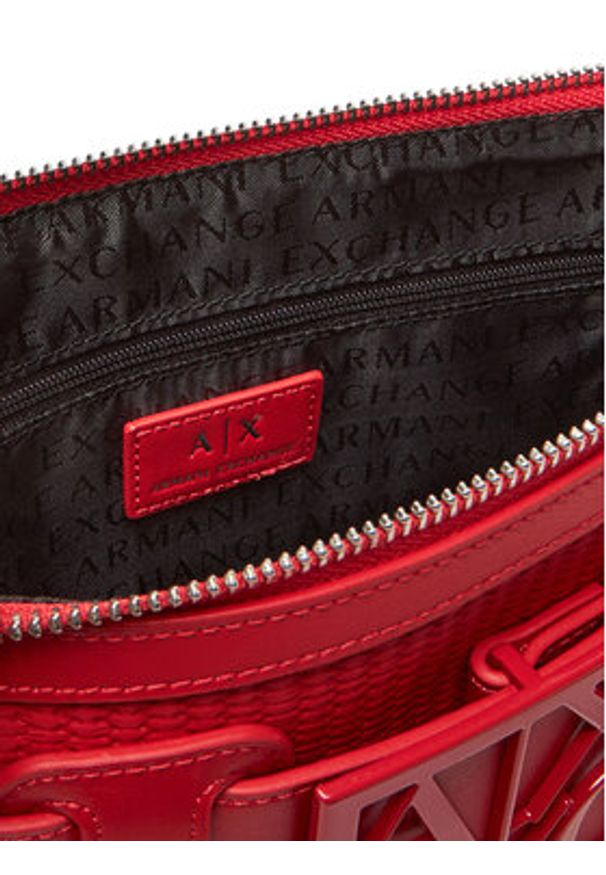 Armani Exchange Torebka XW000921 AF13673 U5006 Czerwony. Kolor: czerwony. Materiał: skórzane