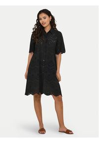 only - ONLY Sukienka letnia Valais 15357653 Czarny Regular Fit. Kolor: czarny. Materiał: bawełna. Sezon: lato #2