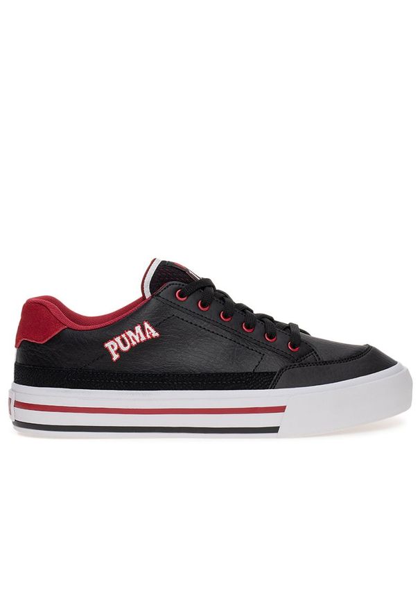 Buty Puma Court Classic Vulc Retro Club 39508902 - czarne. Kolor: czarny. Materiał: zamsz, skóra, syntetyk, guma. Szerokość cholewki: normalna. Sport: tenis