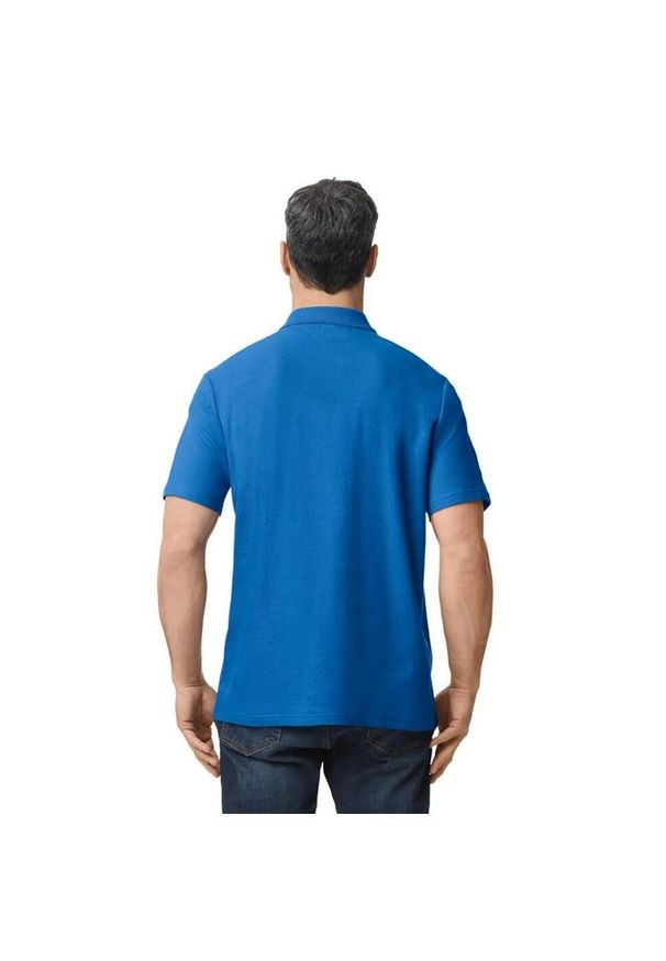 GILDAN - Męska Koszulka Polo Softstyle Pique. Typ kołnierza: polo. Kolor: niebieski, czerwony