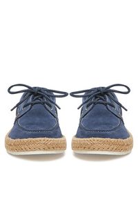 Gino Rossi Espadryle BUMPER-01 MI08 Niebieski. Kolor: niebieski. Materiał: zamsz, skóra #5