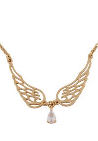 Aldo Naszyjnik ANGELWINGS 13994890 Złoty. Materiał: metalowe. Kolor: złoty