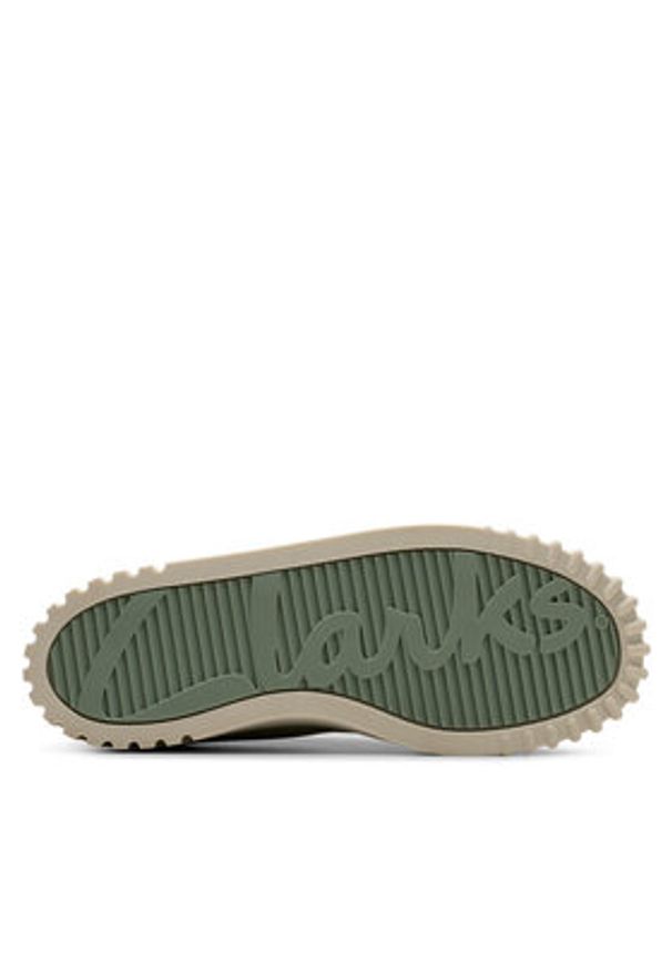 Clarks Sneakersy Mayhill Walk 26181208 Zielony. Kolor: zielony. Materiał: skóra