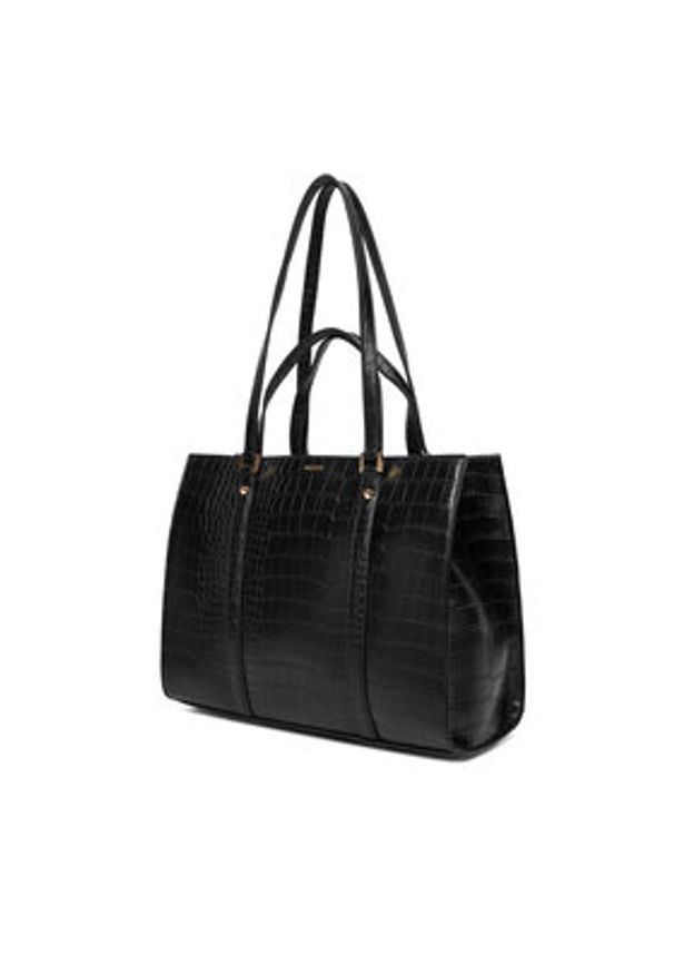 Aldo Torebka Ninetofive 13897736 Czarny. Kolor: czarny. Materiał: skórzane