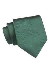 Chattier - Krawat Klasyczny, Zielony w Drobny Rzucik, Męski, Szeroki 8 cm, Elegancki -CHATTIER. Kolor: zielony. Materiał: poliester. Styl: klasyczny, elegancki
