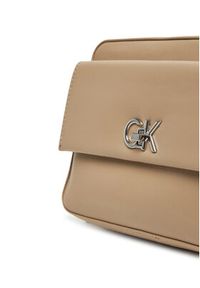 Calvin Klein Torebka Ck Pocket Camera Bag K60K613089 Brązowy. Kolor: brązowy. Materiał: skórzane