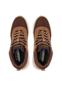 skechers - Skechers Sneakersy Bounder Rse 232961 TPNV Brązowy. Kolor: brązowy. Materiał: nubuk, skóra
