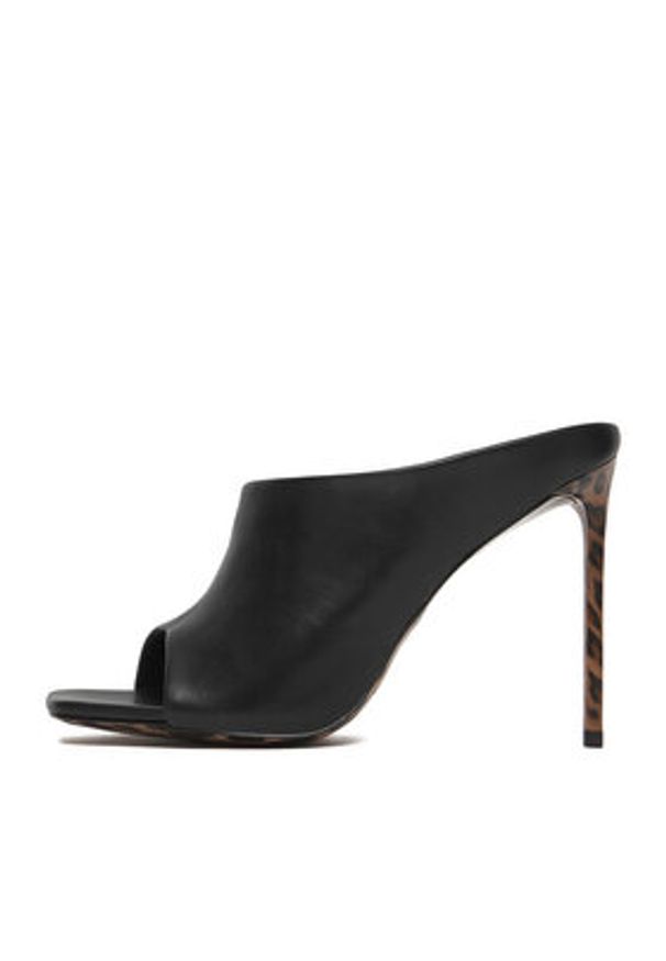 Eva Minge Klapki EO- SAMIRA-LT20136-159-1 Czarny. Kolor: czarny. Materiał: skóra