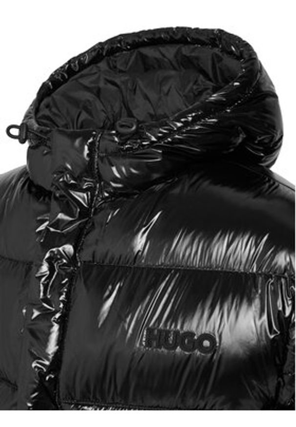 Hugo - HUGO Kurtka zimowa Baro2541 50549355 Czarny Regular Fit. Kolor: czarny. Materiał: syntetyk. Sezon: zima