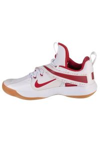 Buty siatkarskie męskie Nike React Hyperset Se. Zapięcie: sznurówki. Kolor: czerwony, biały, wielokolorowy. Materiał: tkanina, materiał. Szerokość cholewki: normalna. Sport: siatkówka