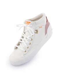 KED - Keds Demi Mid TRX skórzane damskie białe roz. 39. Okazja: na co dzień. Kolor: różowy. Materiał: skóra #1