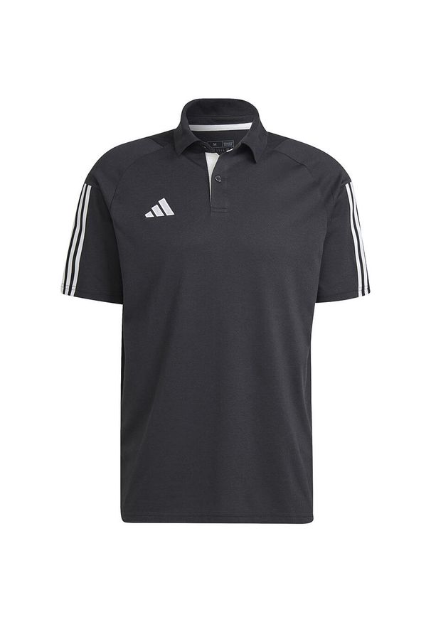 Adidas - Koszulka męska adidas Tiro 23 Competition Polo. Typ kołnierza: polo. Kolor: biały, czarny, wielokolorowy