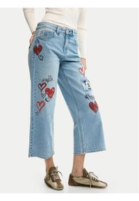 Desigual Jeansy Herry 26SWDD16 Niebieski Straight Fit. Kolor: niebieski #1