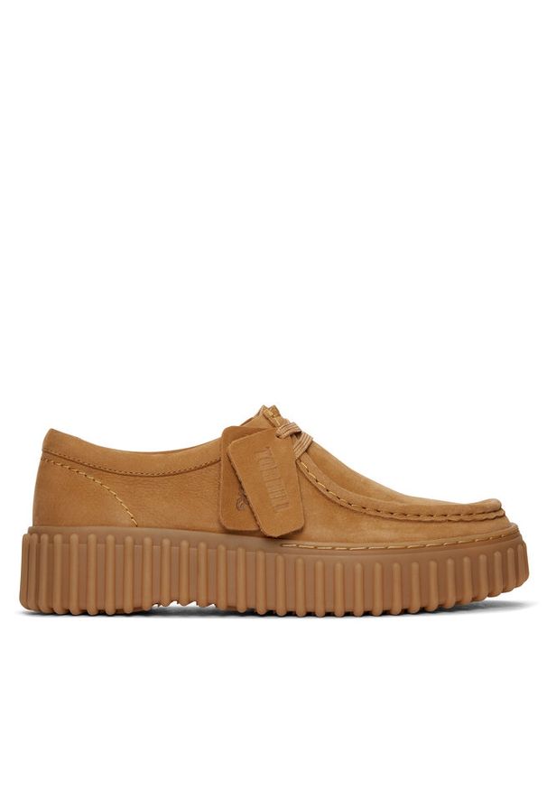 Półbuty Clarks. Kolor: brązowy