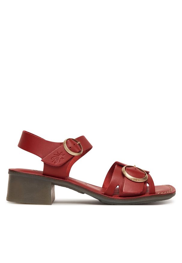 Sandały Fly London. Kolor: czerwony