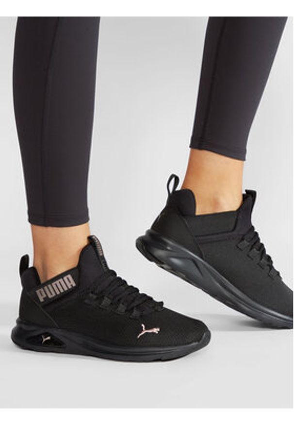 Puma Buty do biegania Enzo 2 Clean 377126 04 Czarny. Kolor: czarny. Materiał: materiał