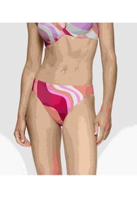 Triumph Dół od bikini Summer Mix&Match 10222312 Różowy. Kolor: różowy. Materiał: syntetyk