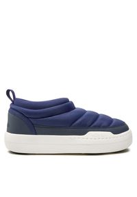 Botki Moon Boot. Kolor: niebieski. Materiał: nylon