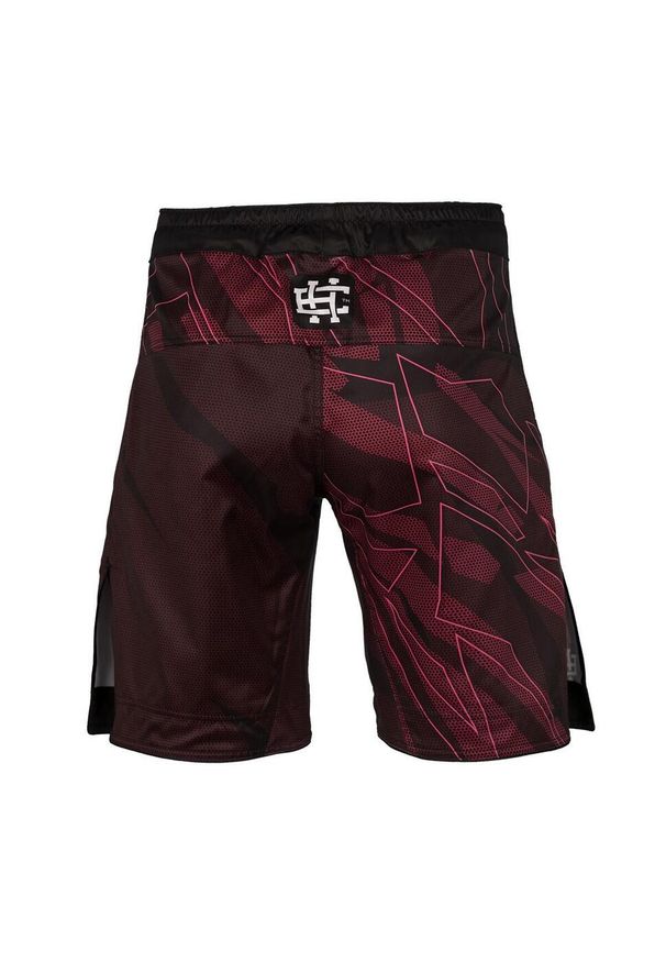 Spodenki do Grapplingu MMA BJJ K1 męskie EXTREME HOBBY SHADOW. Kolor: czerwony, brązowy, wielokolorowy. Materiał: poliester
