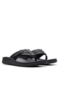 Clarks Japonki Wesley Sun 26176988 Czarny. Kolor: czarny. Materiał: skóra #3