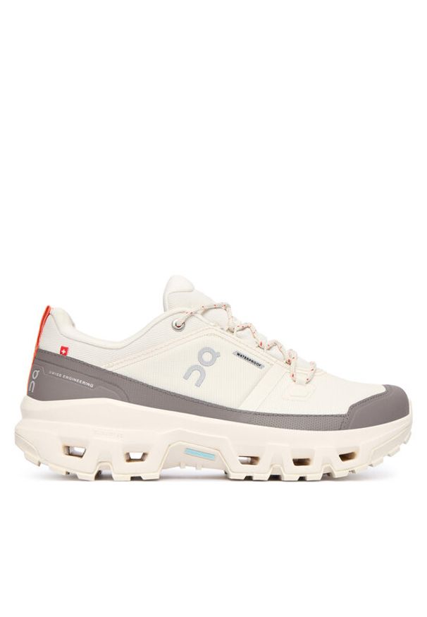 On Sneakersy Cloudrock Low WP 3MF10253334 Biały. Kolor: biały. Materiał: materiał