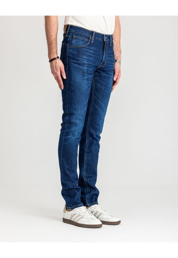 Lee - LEE LUKE MĘSKIE SPODNIE JEANSOWE DARK WORN KANSAS L719IAC22 112328479