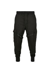Spodnie Urban Classics tactical. Kolor: czarny #1