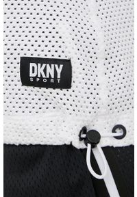 DKNY - Dkny bluza DP2T8798 damska kolor biały gładka. Kolor: biały. Wzór: gładki #2