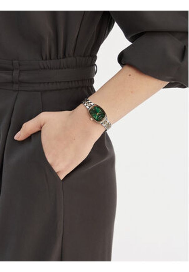 Timex Zegarek Charlotte TW2Y22300 Srebrny. Kolor: srebrny